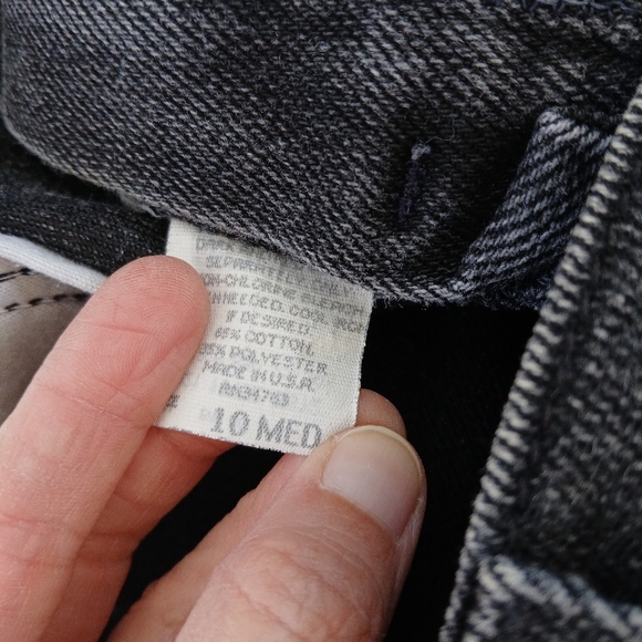 Vintage Lee Highrise Mom Jeans size 10 Med - Picture 7 of 8